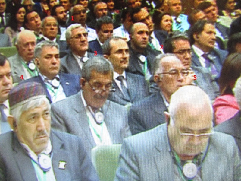 تصویر / شرکت کنندگان در جشنواره مختومغلی ترکمنستان سال 93